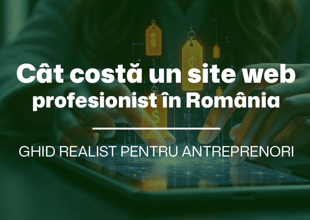 Cât costă un site web profesionist în România în 2026? Ghid realist pentru antreprenori